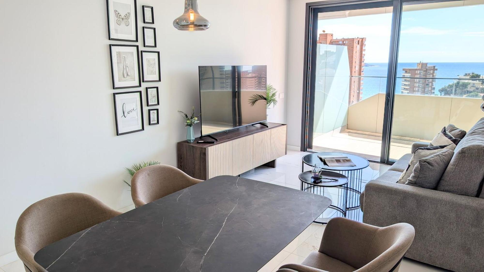 Benidorm Beach Sea View Apartment المظهر الخارجي الصورة